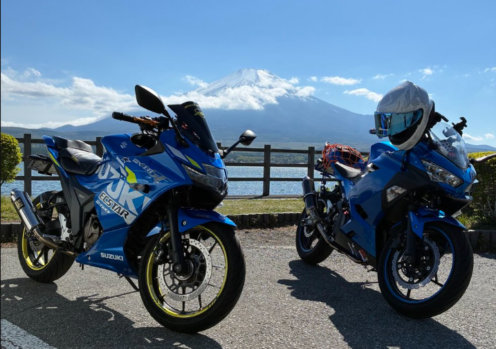 ジクサーSF250でリッター40！富士五湖670kmツーリング